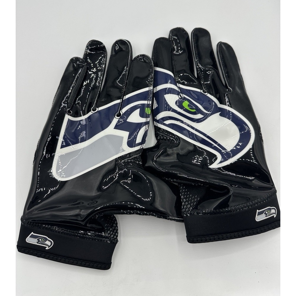 Nike Michael Bennett Seahawks Superbad 4.0 Player Edition CFM Sample Gloves XL